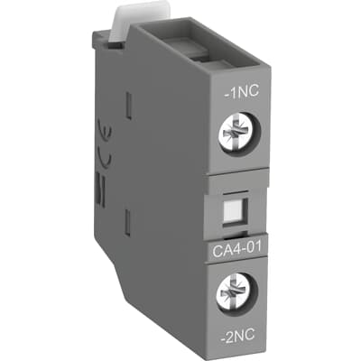 ABB CA4-01 Auxiliary Contact Block | 1 NC Front-Mounted for AF Contactors