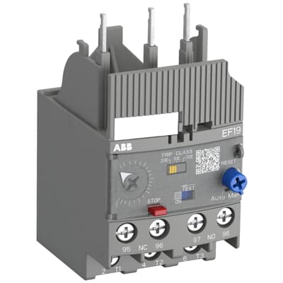 ABB EF19-1.0 Electronic Overload Relay | 0.30 - 1.0A Adjustable Range