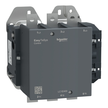 LC1E400M7 - Contactor,Easy TeSys Control,LC1E,3P(3NO),AC-3,<=440V,400A,220V AC coil
