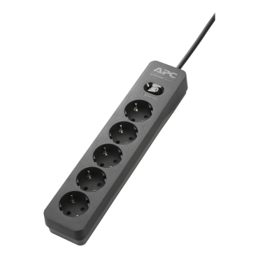 PME5B-GR | APC Essential SurgeArrest 5 Outlet Black 230V Germany