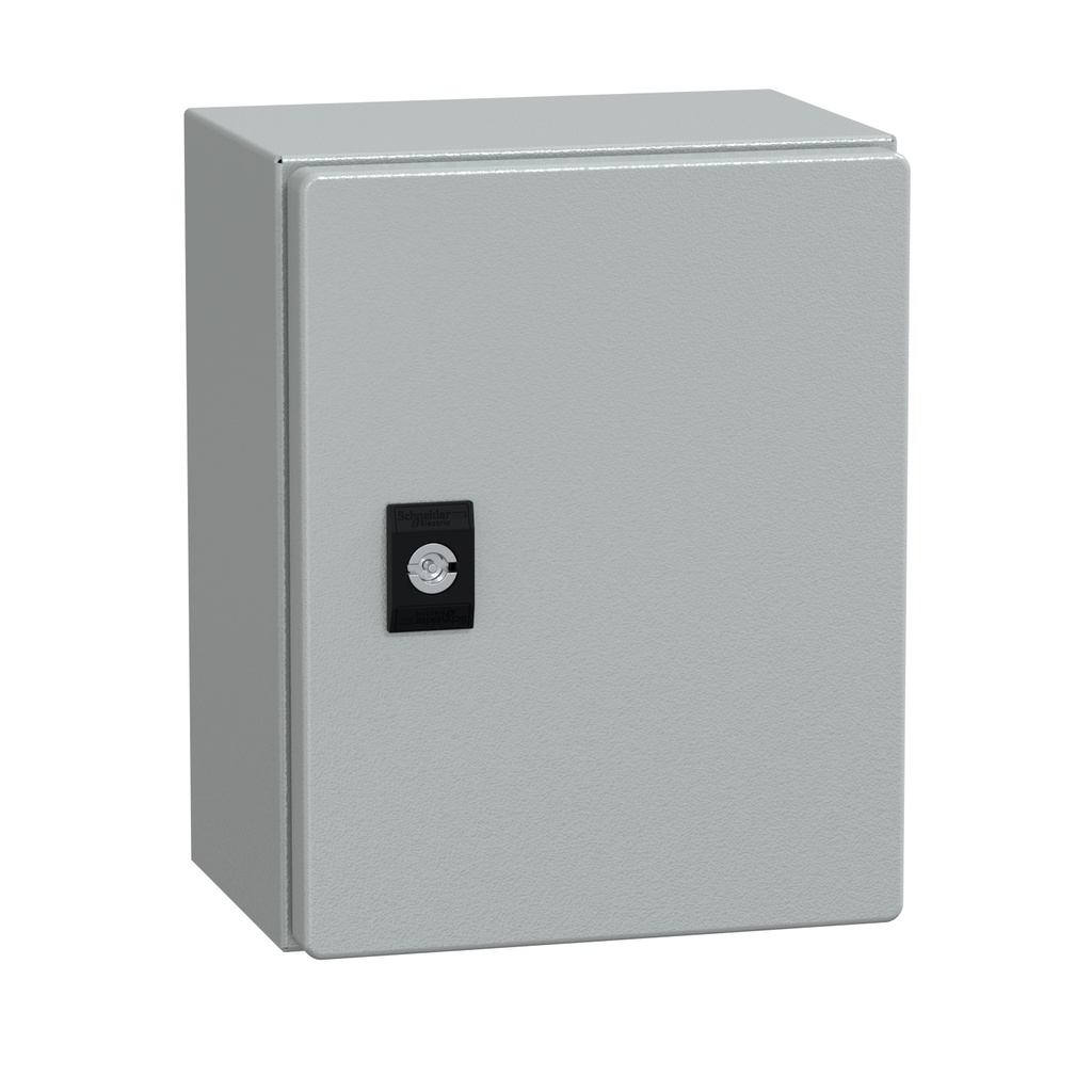 NSYCRN252150 | Schneider Spacial CRN Steel Enclosure H250xW200xD150, IP66, IK10, No Mounting Plate