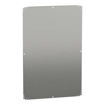 NSYMM128 | Schneider Plain Mounting Plate | 1200x800mm, Galvanized Steel