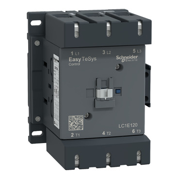 LC1E160M5 | Contactor,Easy TeSys Control,LC1E,3P(3NO),AC-3/AC-3e,<=440V,160A/100A,220V AC coil,50Hz Schneider Electric