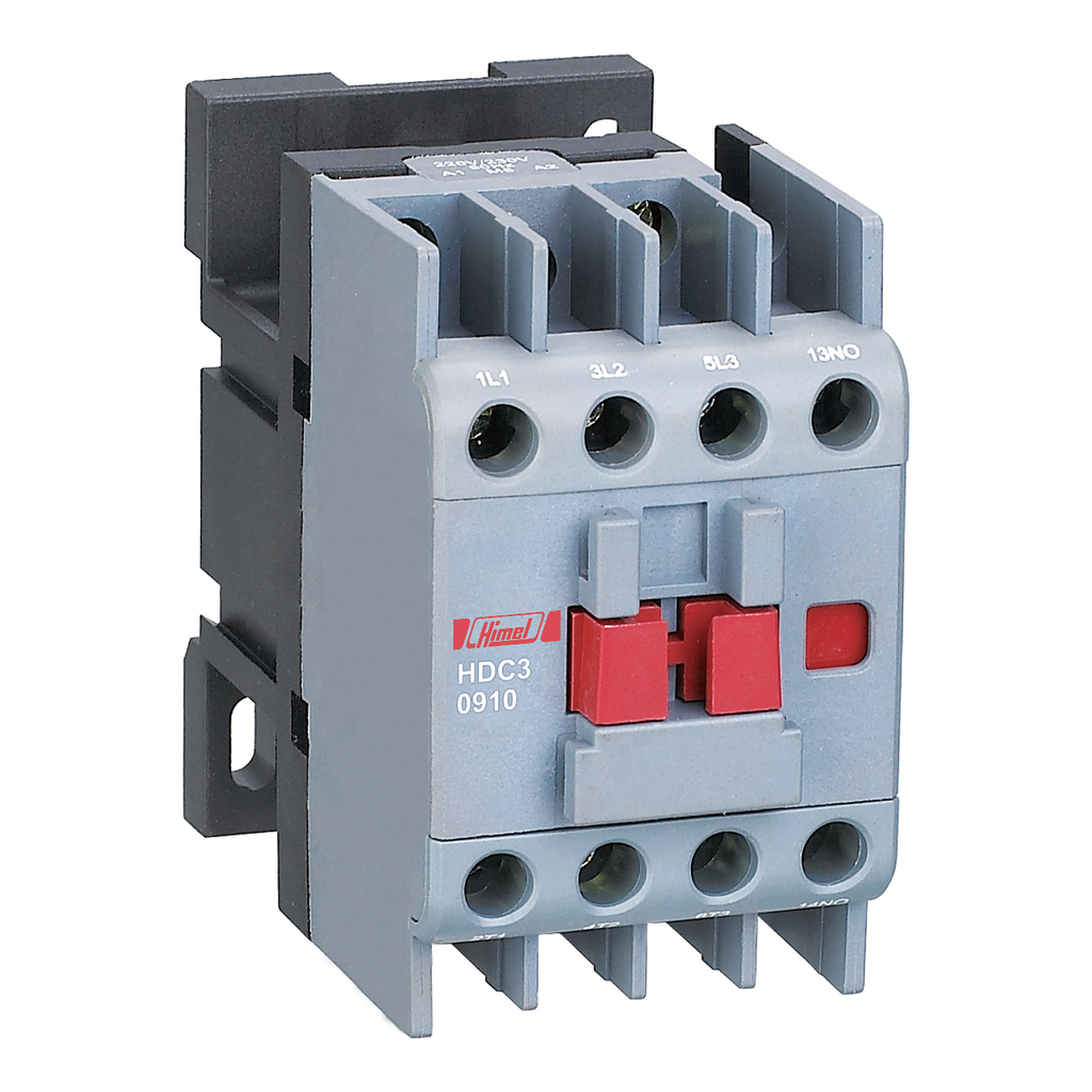 HDC31211M7 | Contactor HDC3  Himel 12A, 5.5KW 220VAC, 1NO + 1NC