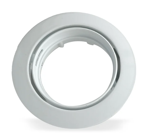 سبوت لوما أبيض معدن ألومنيوم قطر 7 سم