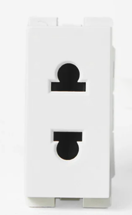 بريزة عادة ابيض داخل الحائط السويدى بلو