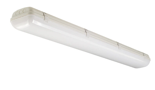 MARINA Surface Mounted Luminaire 2*120 cm (18w) Lamps, body polycarbonate IP67