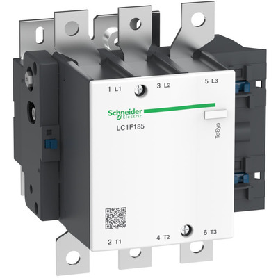LC1F185M7 | Schneider Electric TeSys F LC1F185 Industrial Contactor – 3 Pole, 185A, Coil 220V Heavy Duty Motor Control Contactors