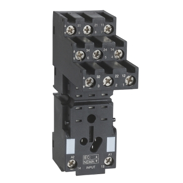 RXZE2S111M | Socket, separate contact, 10 A, relay type RXM3, screw connector, 250 V AC