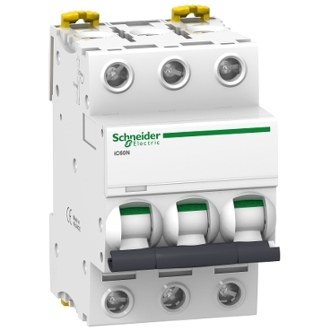 A9F77320 - Miniature circuit-breaker, Acti9 iC60N, 3P, 20 A, C curve, 10 kA Schneider Electric