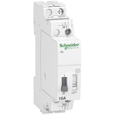 A9C30811 | impulse relay iTL - 1P - 1NO - 16A - coil 110 VDC - 230...240 VAC 50/60Hz