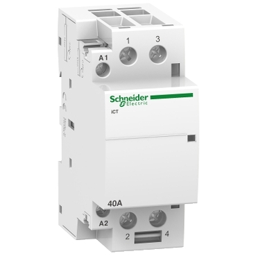 A9C20842 | Contactor iCT - 2 poles - 2 NO - 40 A - 220..240 V AC