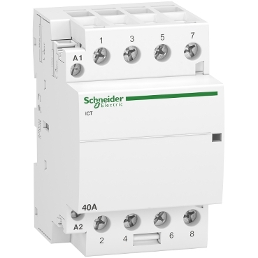 A9C20844 | Contactor iCT - 4 poles - 4 NO - 40 A - 220..240 V AC