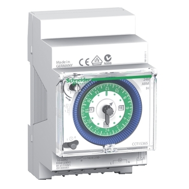 CCT15365 | Acti 9 - IH - mechanical time switch - 24 h - 200 h memory Schneider Electric