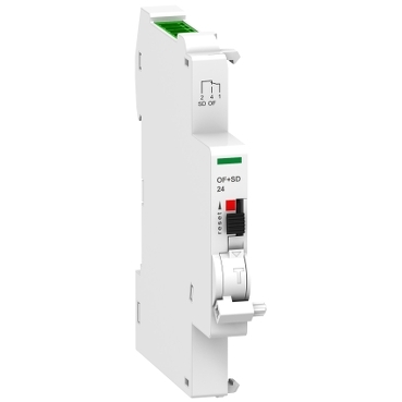 A9N26899 | Acti9 - low level auxiliary contact OF+SD - for C60, C120, C60H-DC, DPN, ID Schneider Electric
