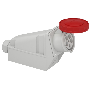 81195 | PratiKa industrial socket - 125 A - 3P + N + E - 380...415 V AC - IP67