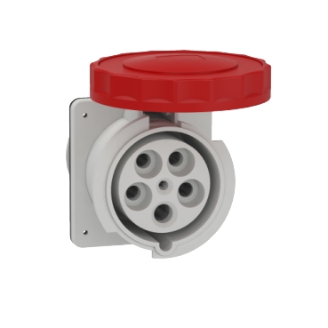 81695 | PratiKa industrial socket - 125 A - 3P + N + E - 380...415 V AC - IP67