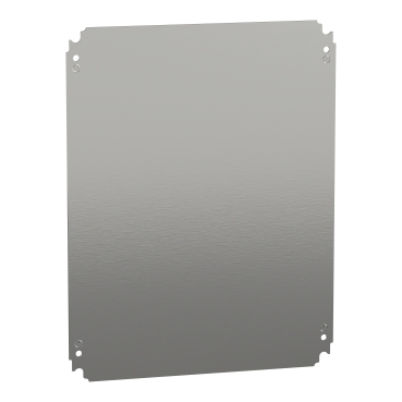 NSYMM54 | Schneider Plain Mounting Plate 500x400mm, Galvanized Steel