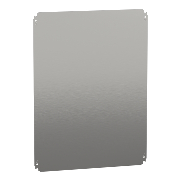 NSYMM86 | Schneider Plain Mounting Plate 800x600mm, Galvanized Steel